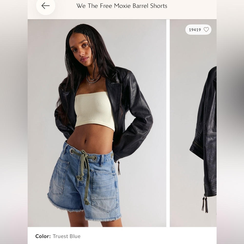 We The Free Moxie Barrel Shorts